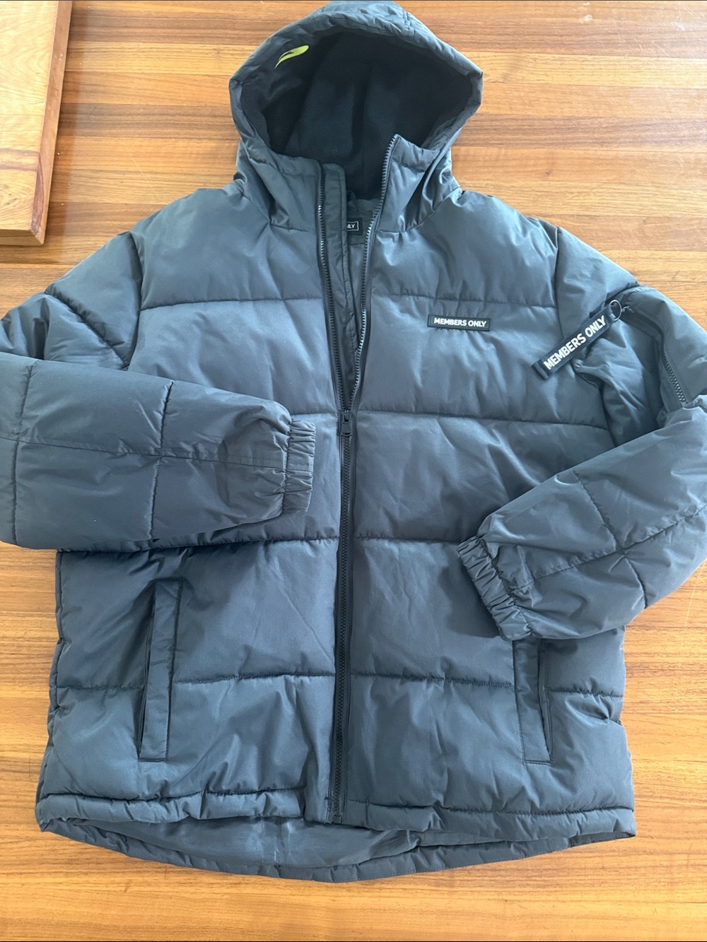 Members only quilted puffer jacket sz L